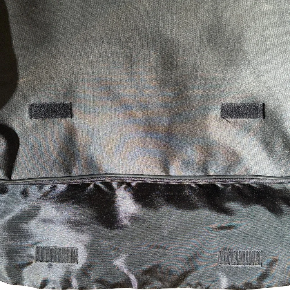 Jeep Travel Luggage Duffel Garment Bag Black Canvas‎ Weekend Overnight